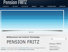 Tablet Screenshot of pension-fritz.at